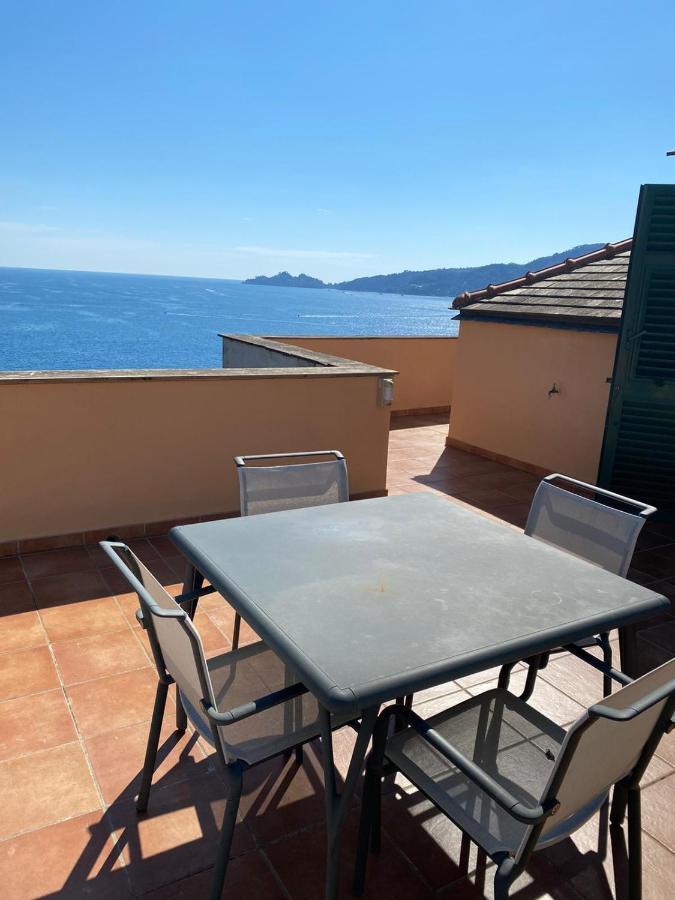 Welcome Riviera - Attico San Faustino 165 Mq Piu 110 Mq Di Terrazza- In Villa 700 ,Vista Mare Strepitosa-100 M Dalla Spiaggia-Parking Esclusivo Rapallo Exteriér fotografie