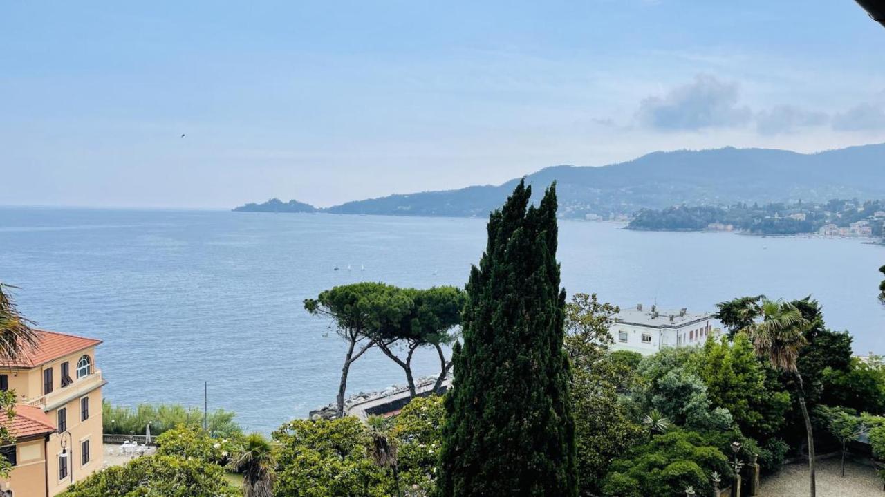 Welcome Riviera - Attico San Faustino 165 Mq Piu 110 Mq Di Terrazza- In Villa 700 ,Vista Mare Strepitosa-100 M Dalla Spiaggia-Parking Esclusivo Rapallo Exteriér fotografie